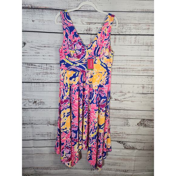 Lilly Pulitzer Sloane Midi Dress size XL NWT - Picture 1 of 5